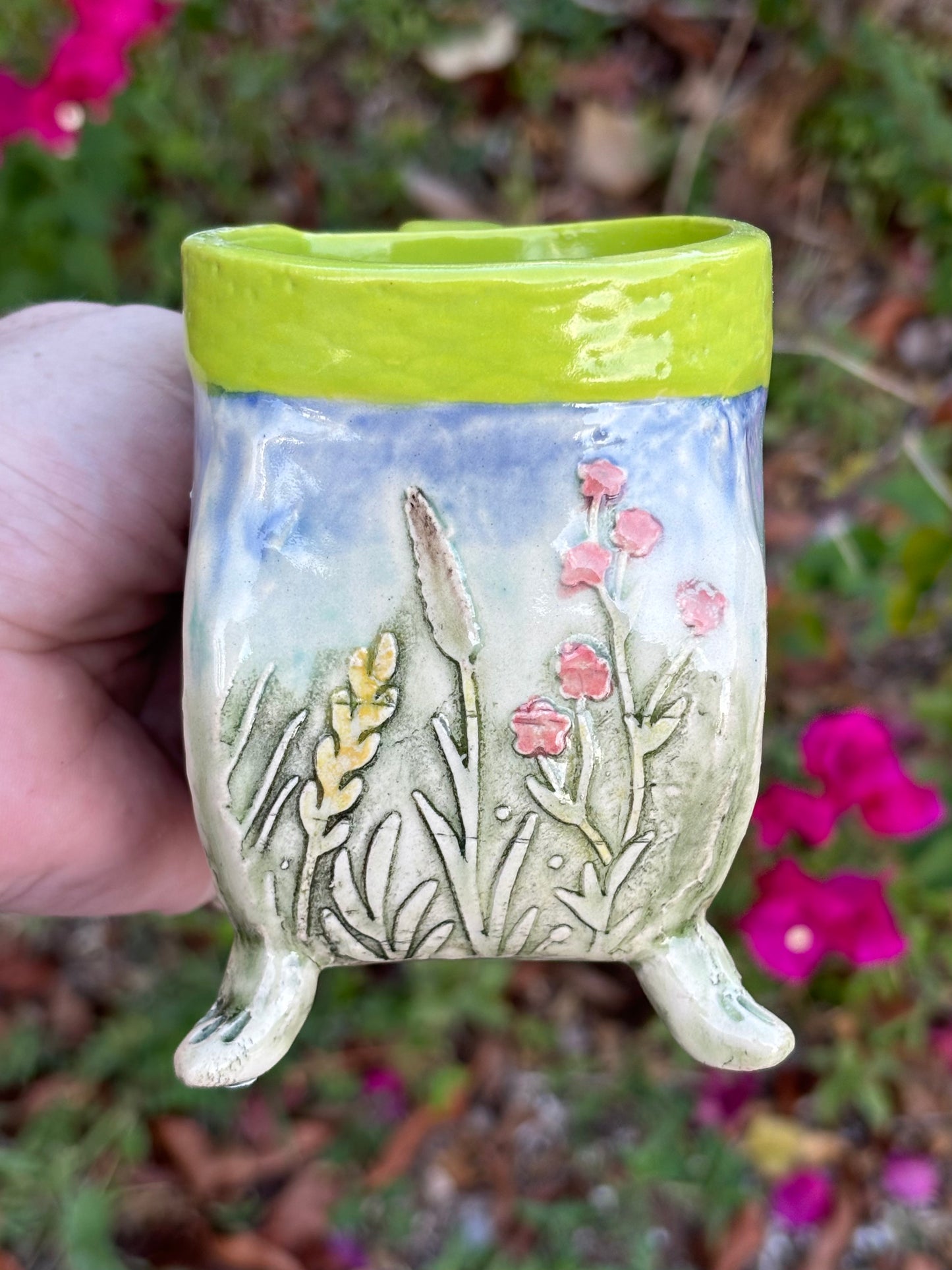 Floral Garden Cottagecore Mug
