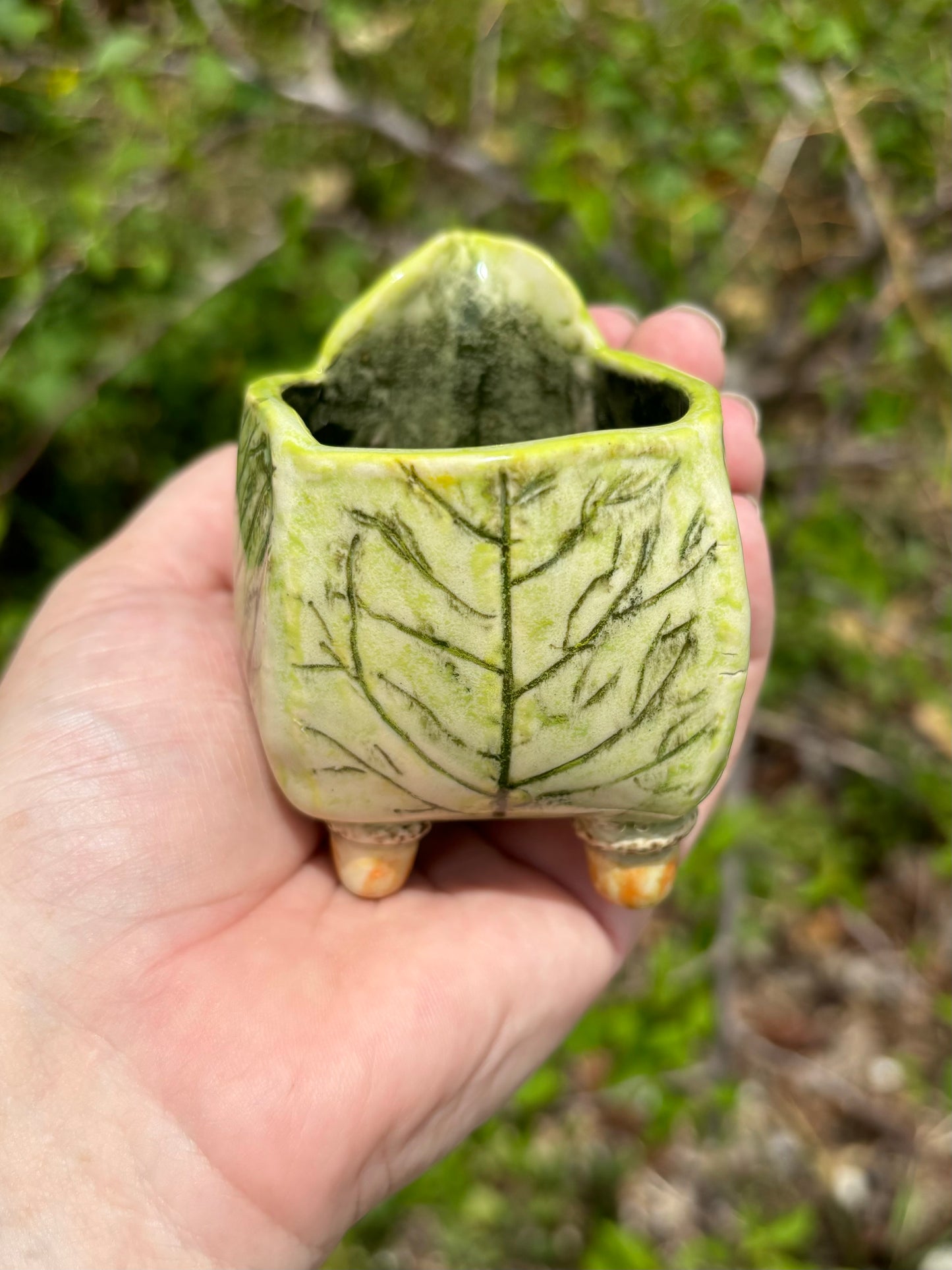 Acorn Leaf Fairy Demitasse Mug