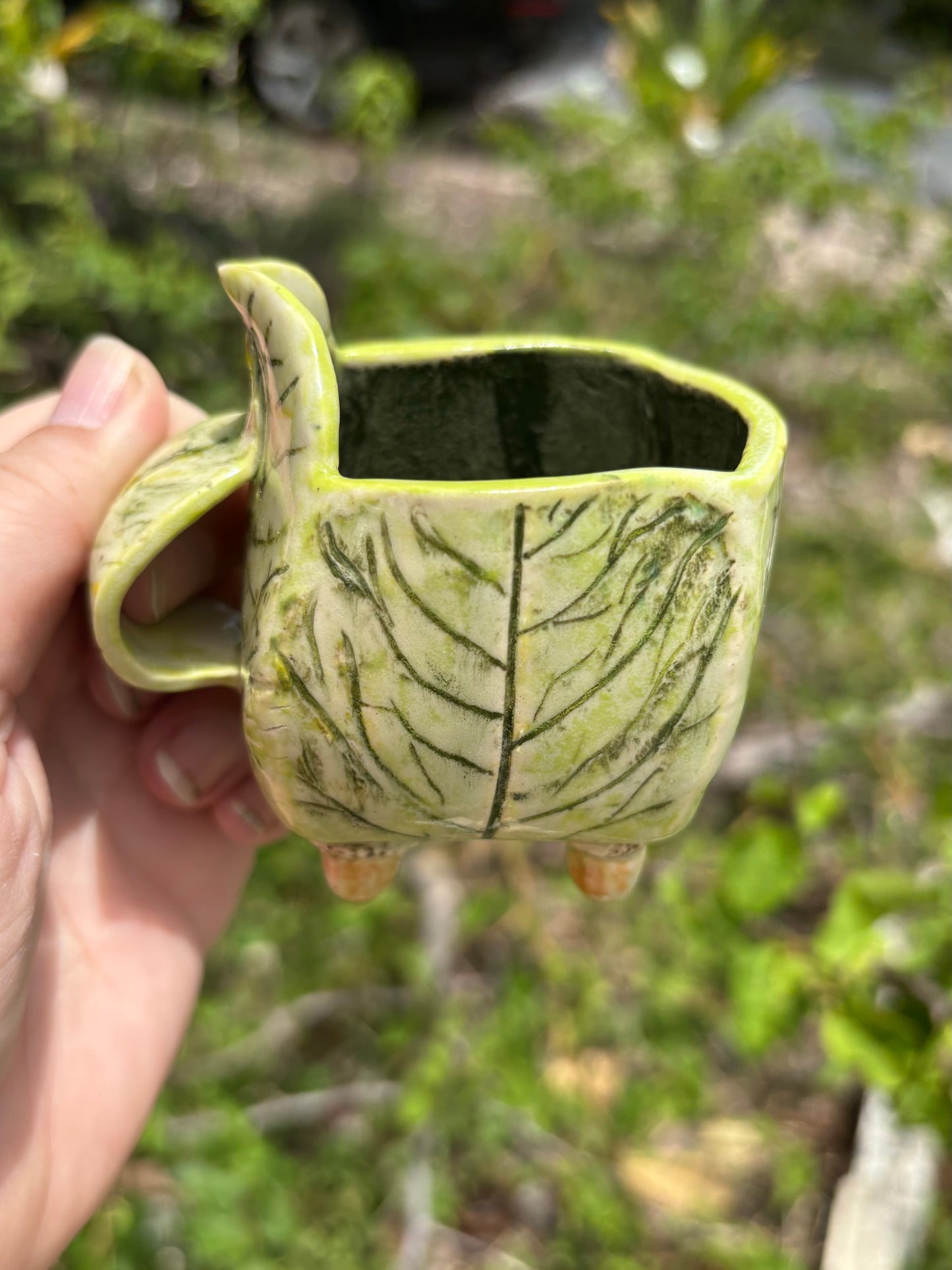 Acorn Leaf Fairy Demitasse Mug