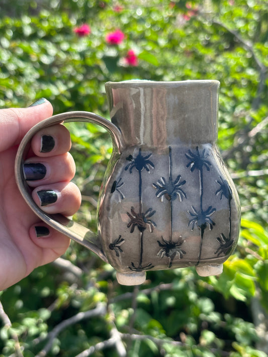 Cottagecore Bell Spider Thread Mug