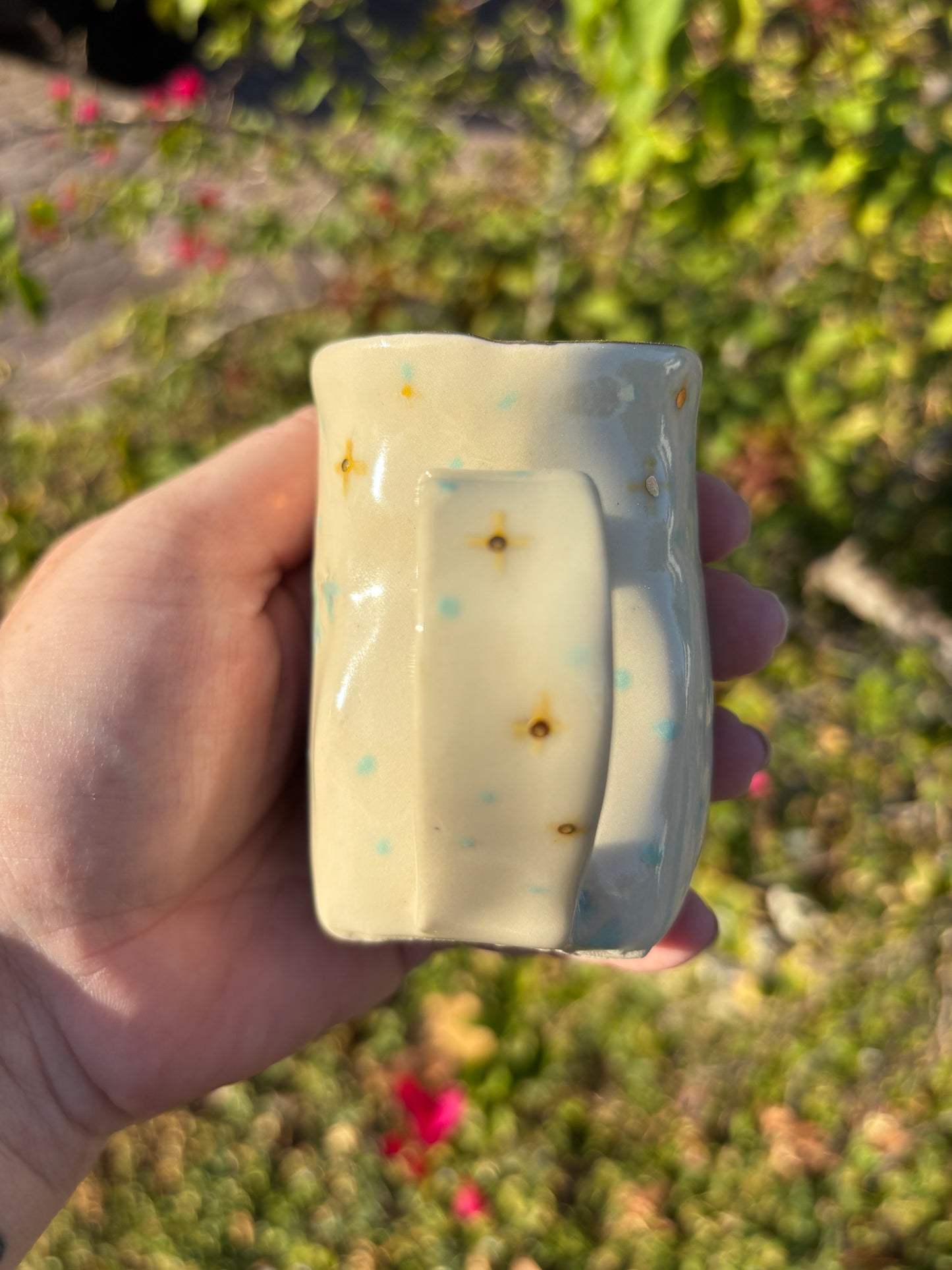 Snowflake Gilded Demitasse Mug