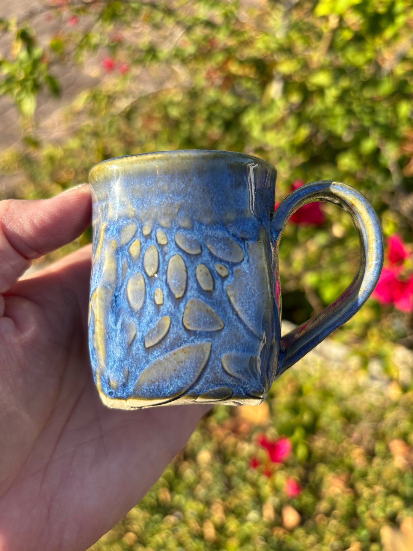 Winter Blue Demitasse Mug