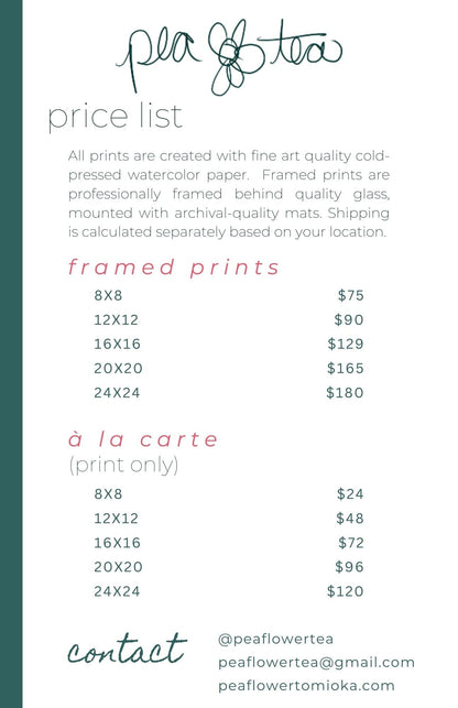 A price list